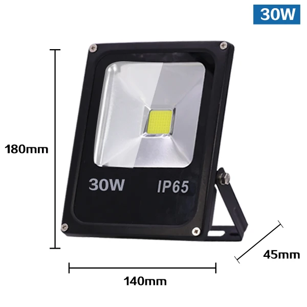LED Flood Light 10w 30w 50w led exterio light outdoor WaterproofIP65 220V led reflectorr Lmap Motion Sensor Floodlight Spotlight - Испускаемый цвет: LED Floodlight 30W