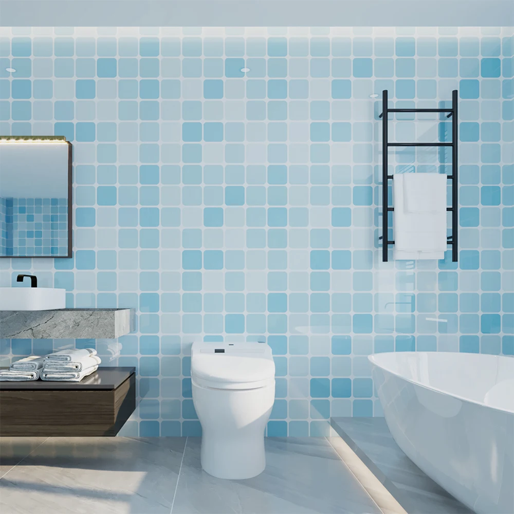 3d marble wall sticker pvc waterproof self adhesive kitchen countertop contact paper diy furniture decoration sticker roll free global shipping