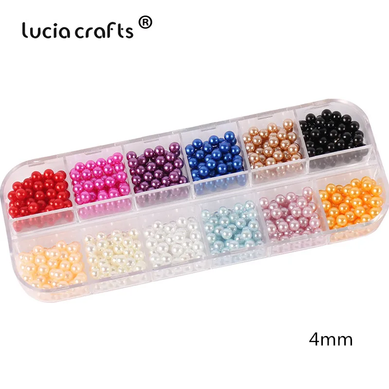 Color 3 600pcs 1 коробка 3 мм/4 мм/5 мм/6 мм без отверстий ABS имитация жемчуга круглые бусины для браслета ювелирных изделий DIY ручной работы аксессуары 005008103 - Цвет: Color 3 600pcs