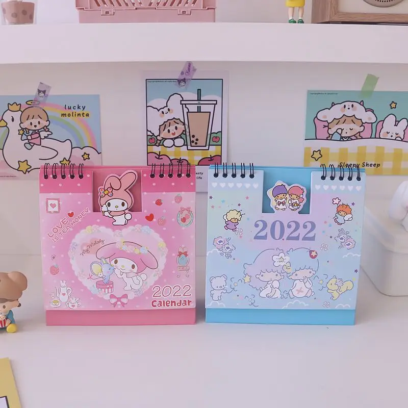 Настольный календарь с мультяшным единорогом 2022 | Канцтовары для офиса и дома