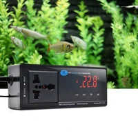 dropshipping digital led temperature controller thermostat for reptile lizard snake aquarium