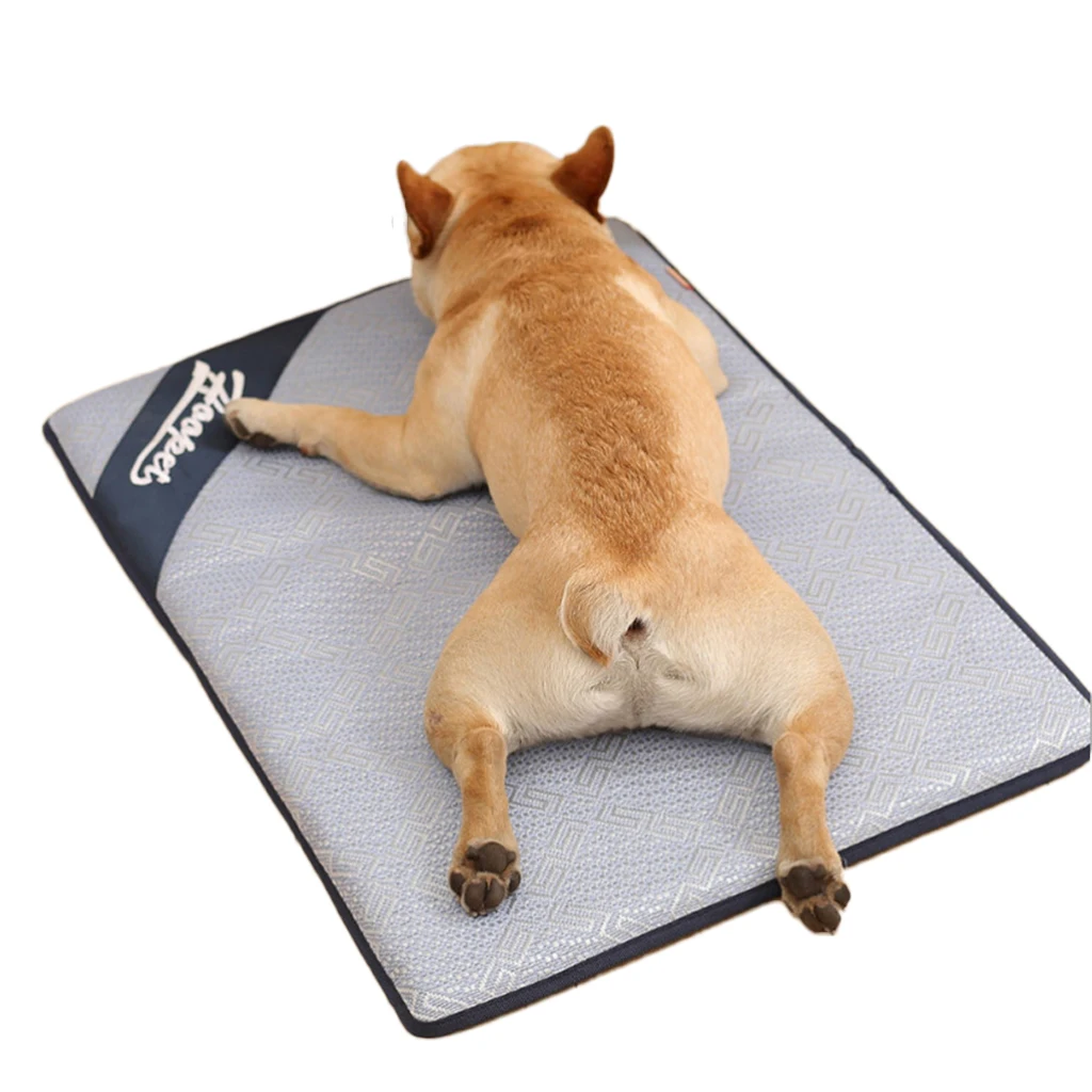 Летние автокресло Шелковый коврик для охлаждения домашних животных не торчит