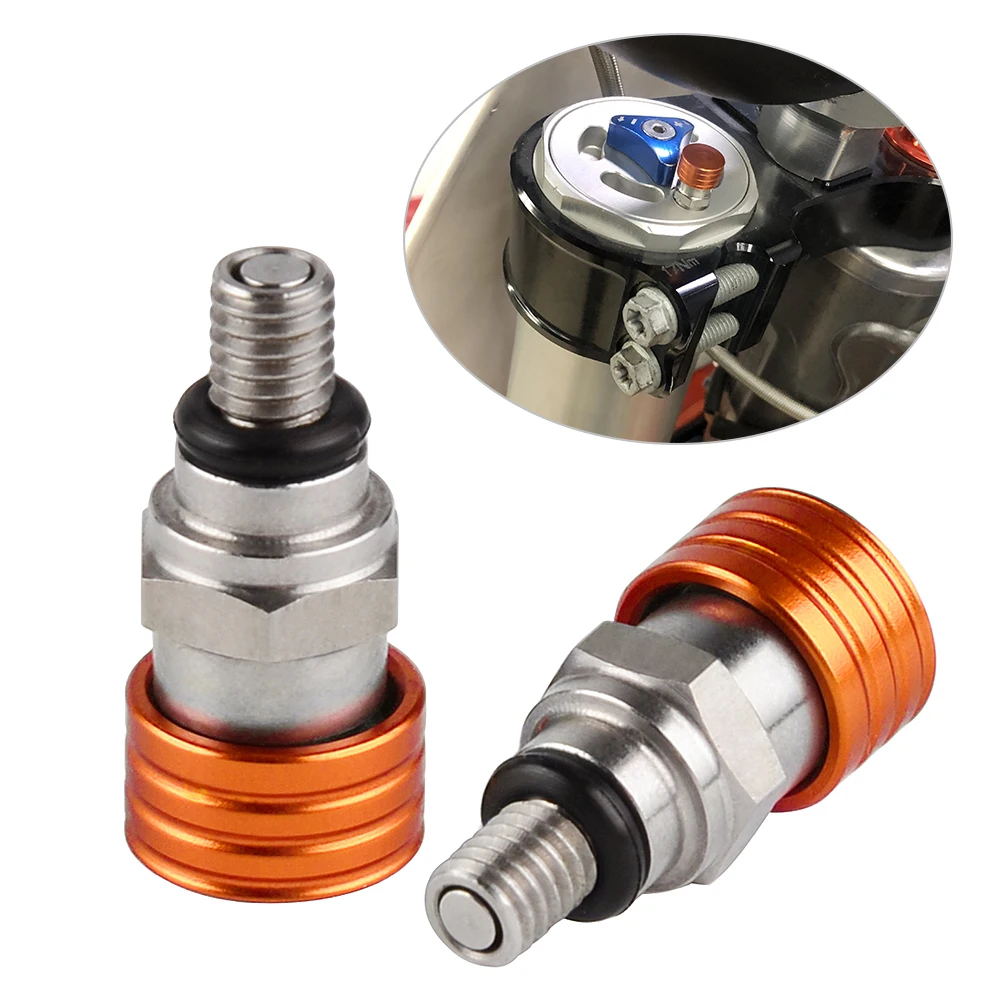 M4x0.7 вилы воздуха выпускной клапаны для KTM 50 65 85 125 144 150 200 250 300 350 450 520 690 950 990 модели SX