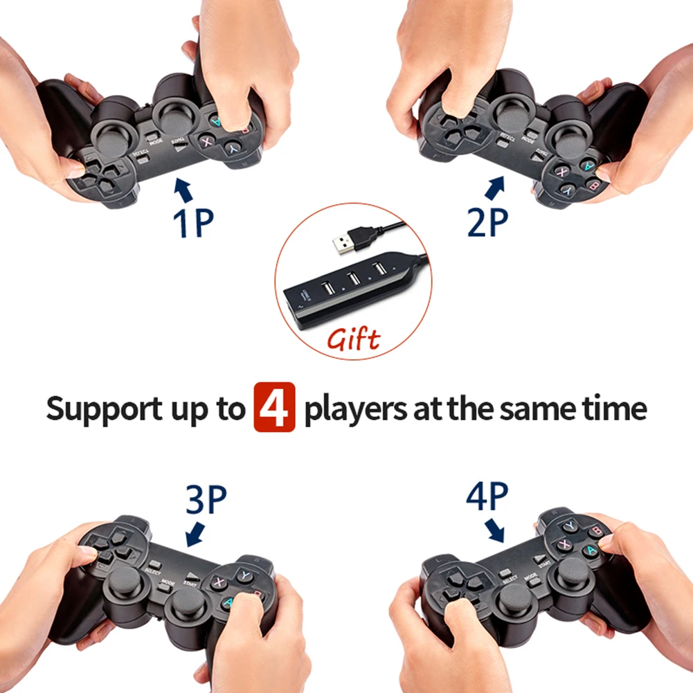 

Retro TV Game Console 4K HD Video Game Super Console 50 Emulators 50000+ Games Retro Mini TV Box Game Player For PS1/N64/DC