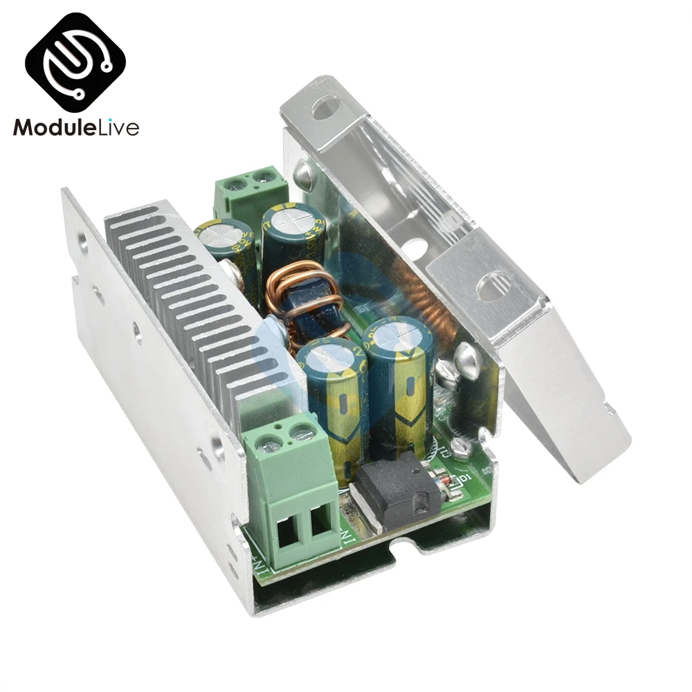 15A 200W Регулируемый DC-DC понижающий преобразователь понижающий модуль 60V напряжения, регулируемые стабилизированный источник синхронное детектирование модуль