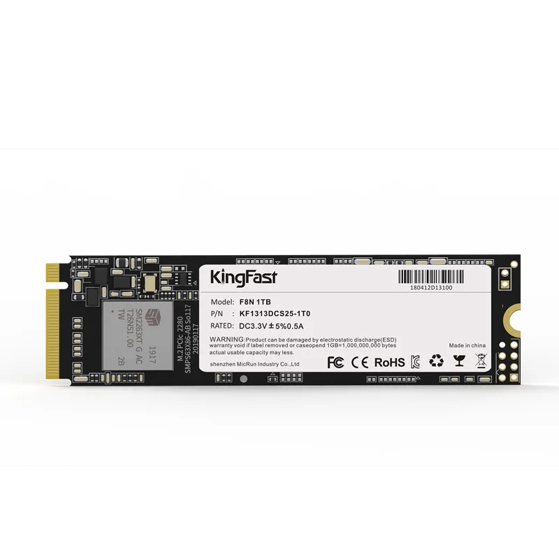KingFast SSD M2 NVME PCIe 128 ГБ 256 512 1 ТБ M.2 твердотельный накопитель 2280 внутренний жесткий
