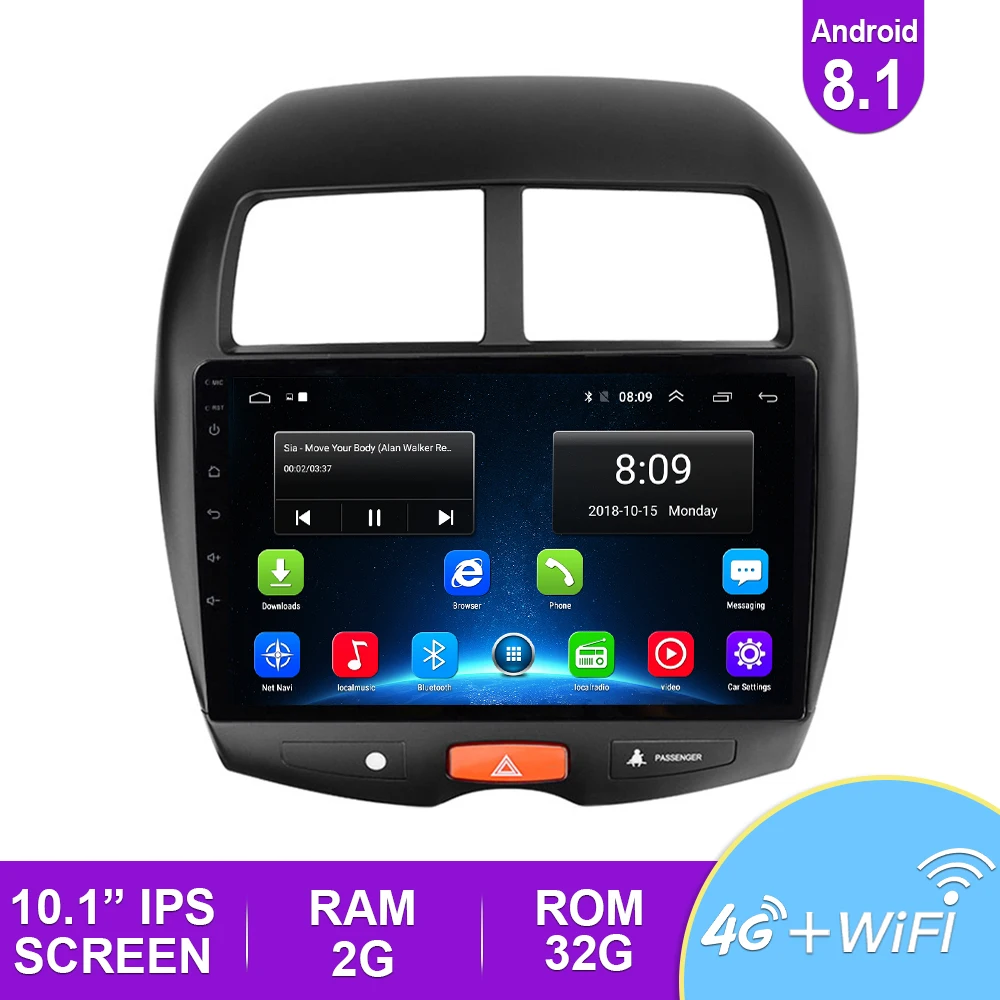 2.5D 9 ''IPS автомобильное радио Android 8 1 авто стерео Мультимедиа для Ford S Max 2007 2008 GPS