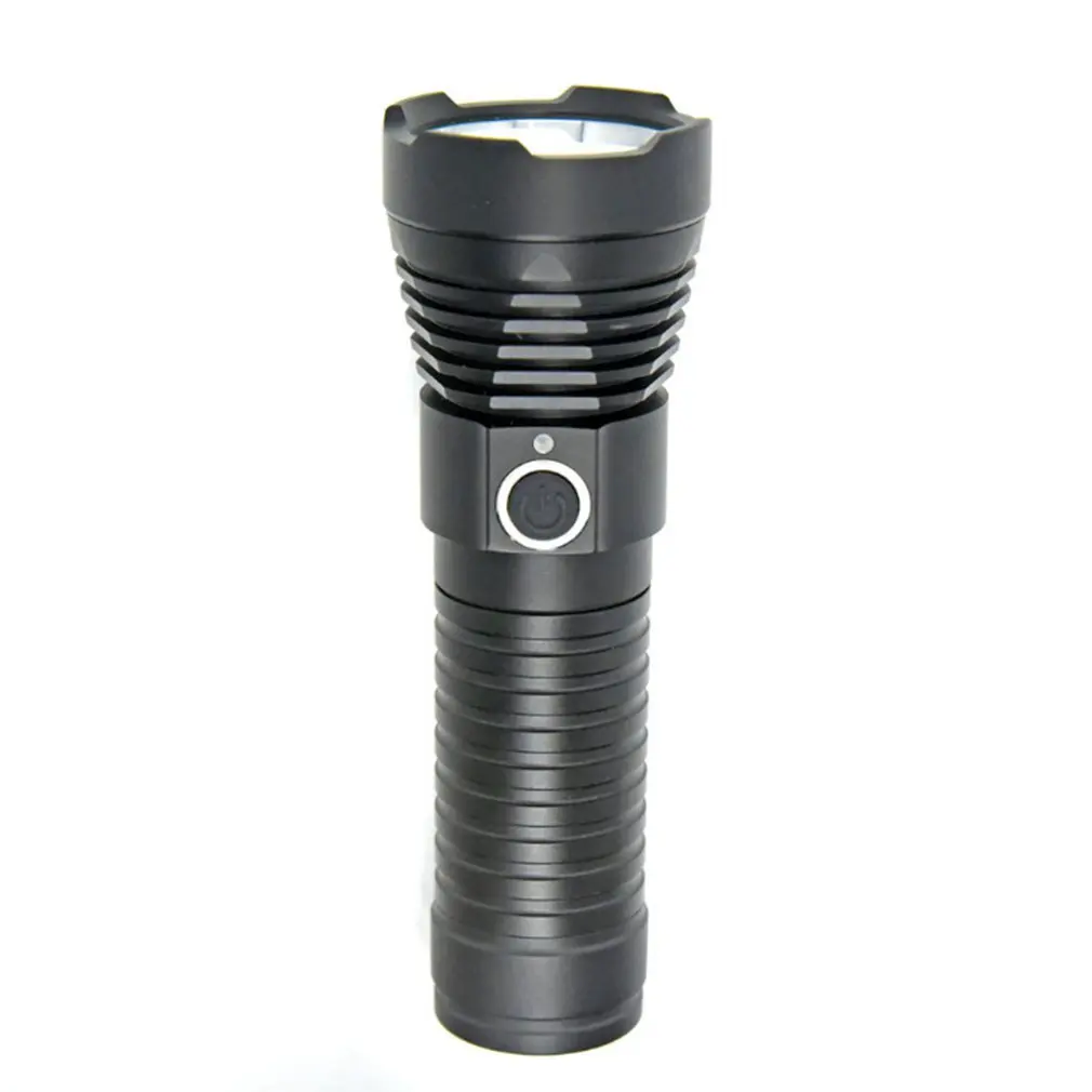

High Quality 5 Mode LED Rechargeable Flashlight with adapter XML T6 torch 1100 lumens 18650 Battery Outdoor Camping Powerful