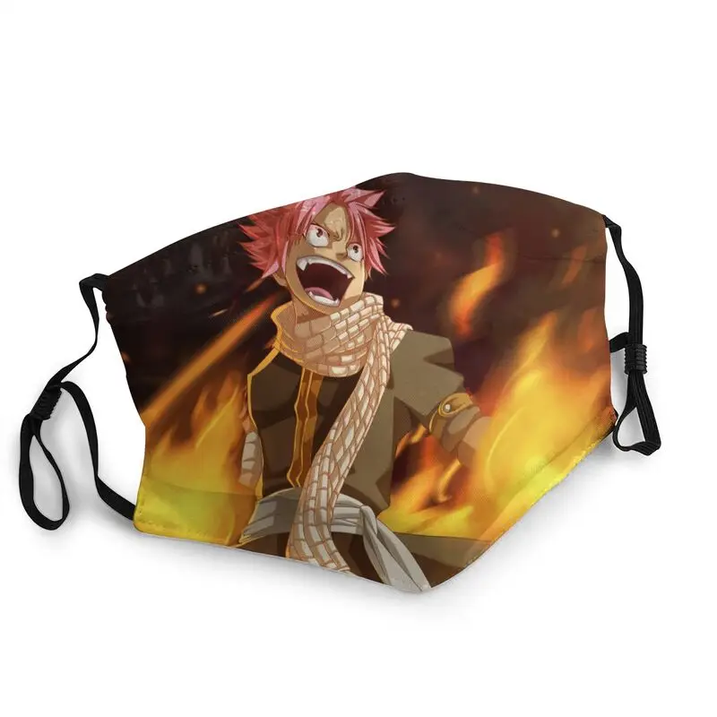 

Fairy Tail Fired Up Mask Anti Dust Breathable Face Mask Protection Cover Adult Respirator Mouth-Muffle