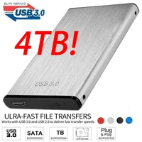 4tb portable external hard drive usb3 0 hdd 2 5 inch 1tb hard disk storage devices for desktop laptop