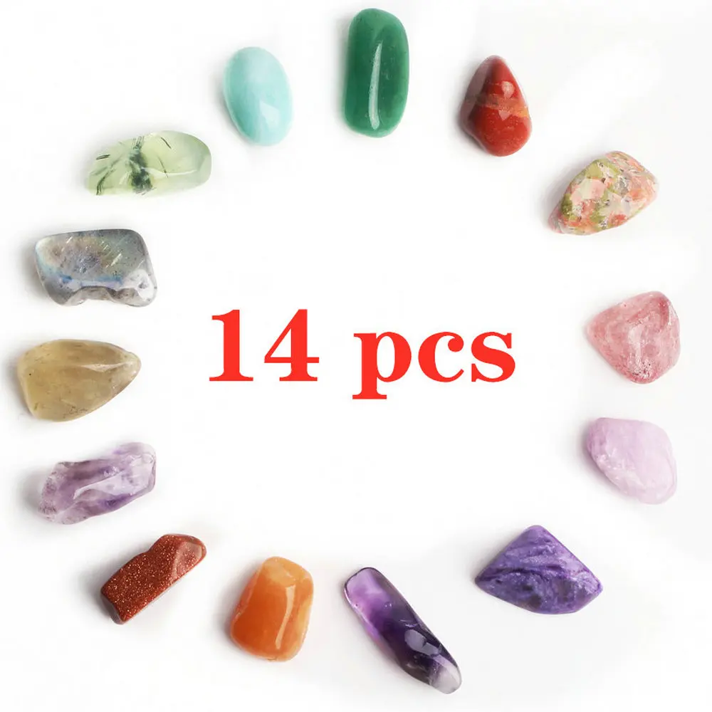 14 видов драгоценных камней камень в форме камня кварц необработанные минералы