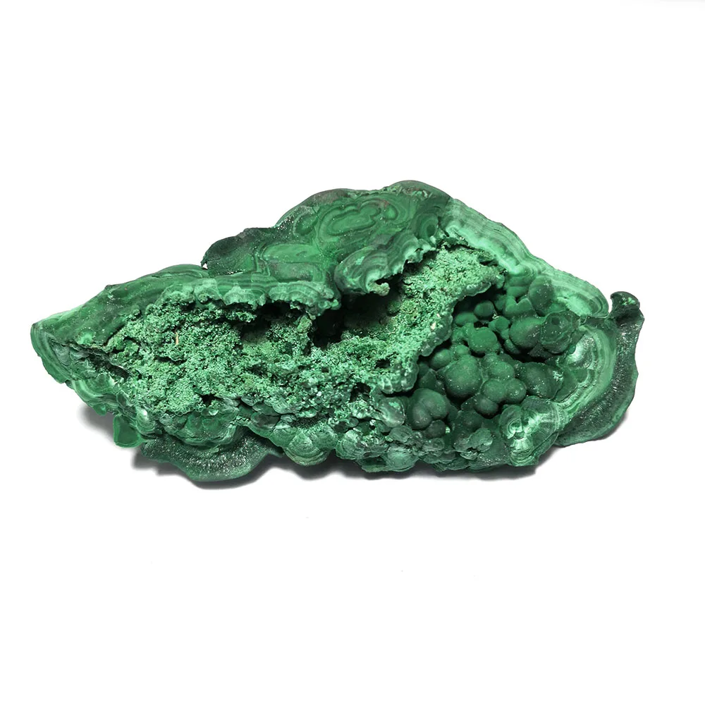 

366g B4-1 Natural Malachite Stone Quartz Mineral Specimen Decoration Collection From Congo