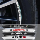 4 шт., автомобильные наклейки на колесные диски, гоночные Переводные картинки для SEAT Leon 5F Ibiza 5 6 MII Altea EXEO Toledo 3 Cordoba Alhambra