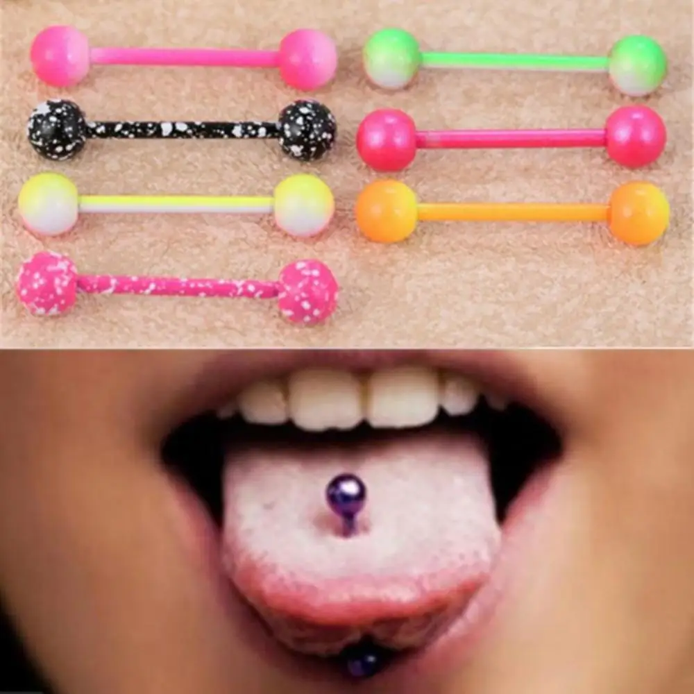

50% Clearance Sale Sexy Stainless Steel Ball Tongue Nipple Bar Ring Barbell Body Piercing Jewelry