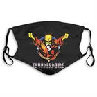 Моющиеся модные маски для лица Thunderdome хардкор техно и габбер музыка США