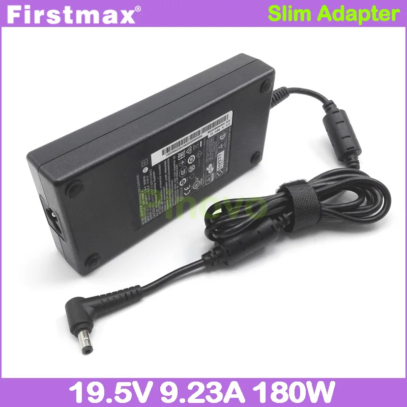 

180W power supply 19.5V 9.23A 19V 9.5A for MSI laptop charger Creator 15M A9SD A9SE MS-16W1 17M A9SD A9SE MS-17F3 ac adapter