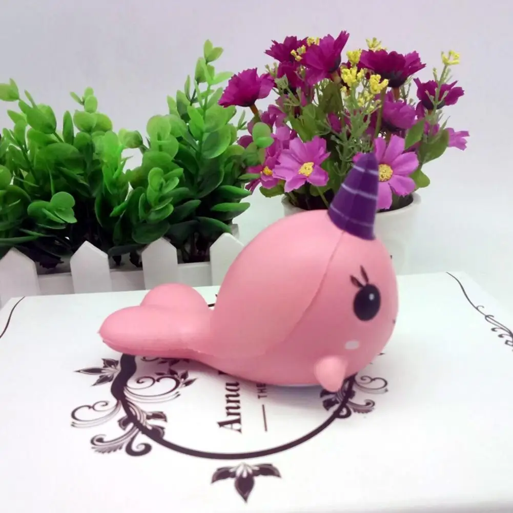 Дропшиппинг 1 шт. Kawaii антистресс Сжимаемый Мини милый Единорог медленно