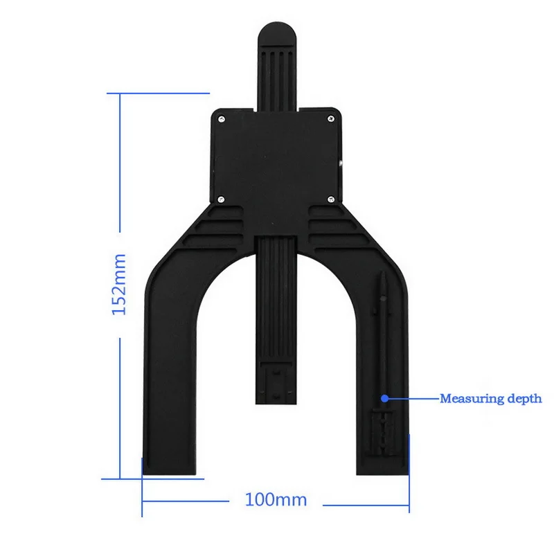

Digital Depth Gauge LCD Height Gauges Calipers With Magnetic Feet For Router Tables Woodworking Measuring Tools New