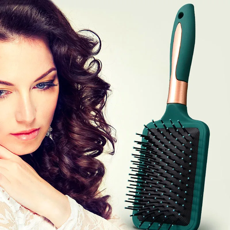 

2011 New Hair Scalp Massage Comb Airbag Hairbrush Nylon Women Wet Curly Detangle Hair Brush for Salon Hairdressing Styling Tools