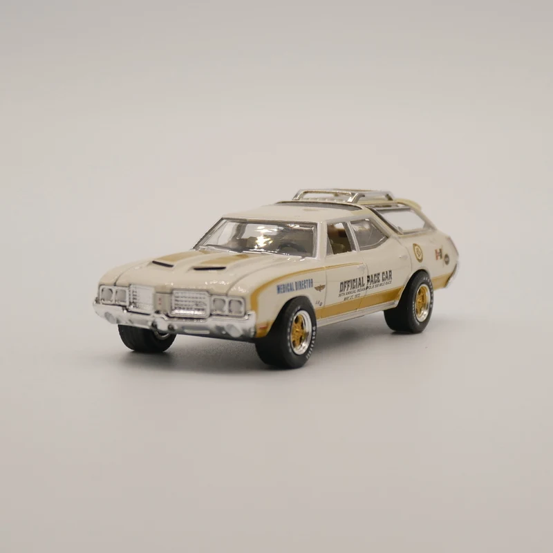 Greenlight 1:64 1972 Oldsmobile Vista Cruiser модель автомобиля игрушечный автомобиль Matel|Наземный