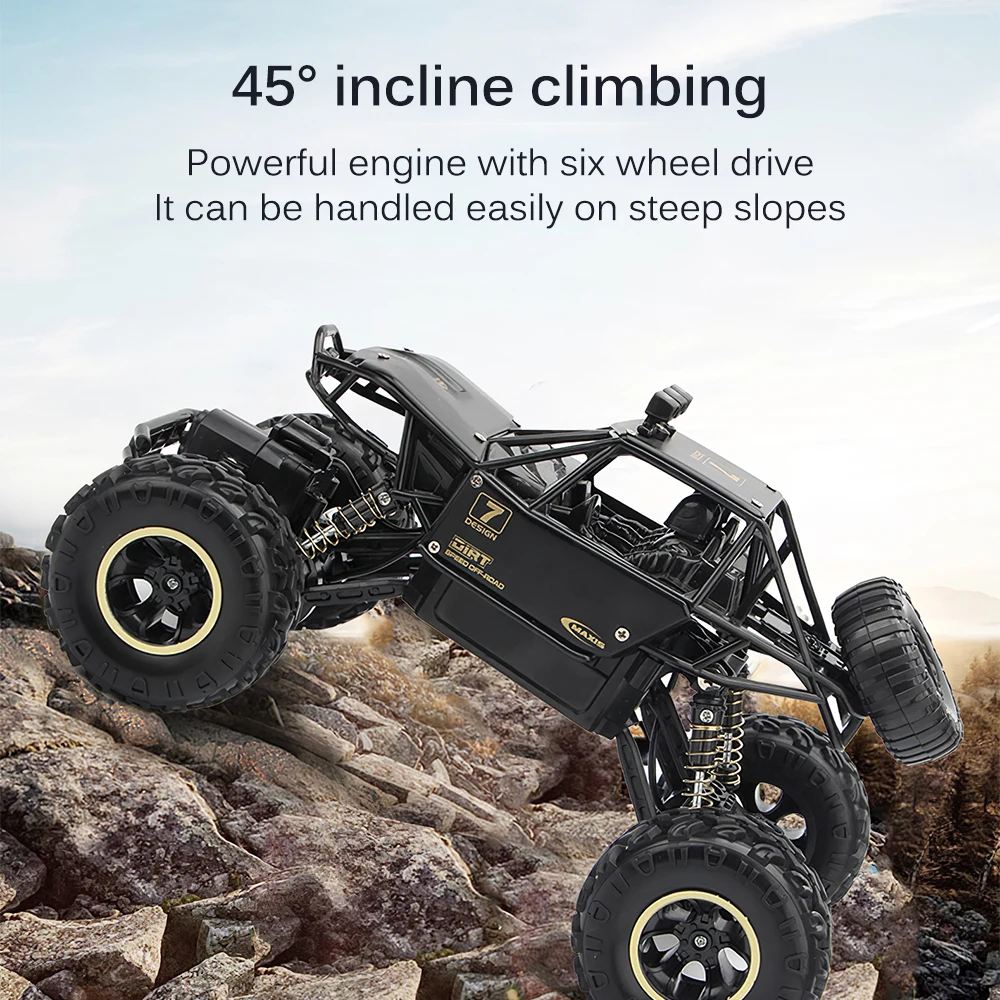 

4Wheel Drive Remote Control Car Updated Version 2.4G Radio Control RC Car Toys Buggy High speed Trucks Off-Road Trucks Toys