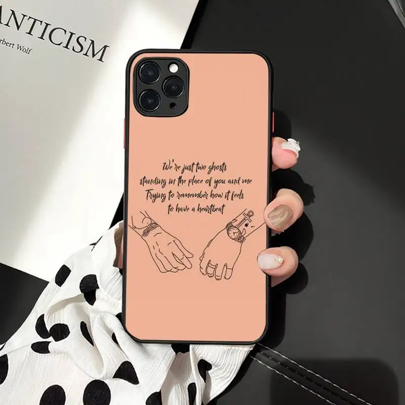 

larry stylinson singer Phone Case Matte Transparent for iPhone 7 8 11 12 s mini pro X XS XR MAX Plus cover funda
