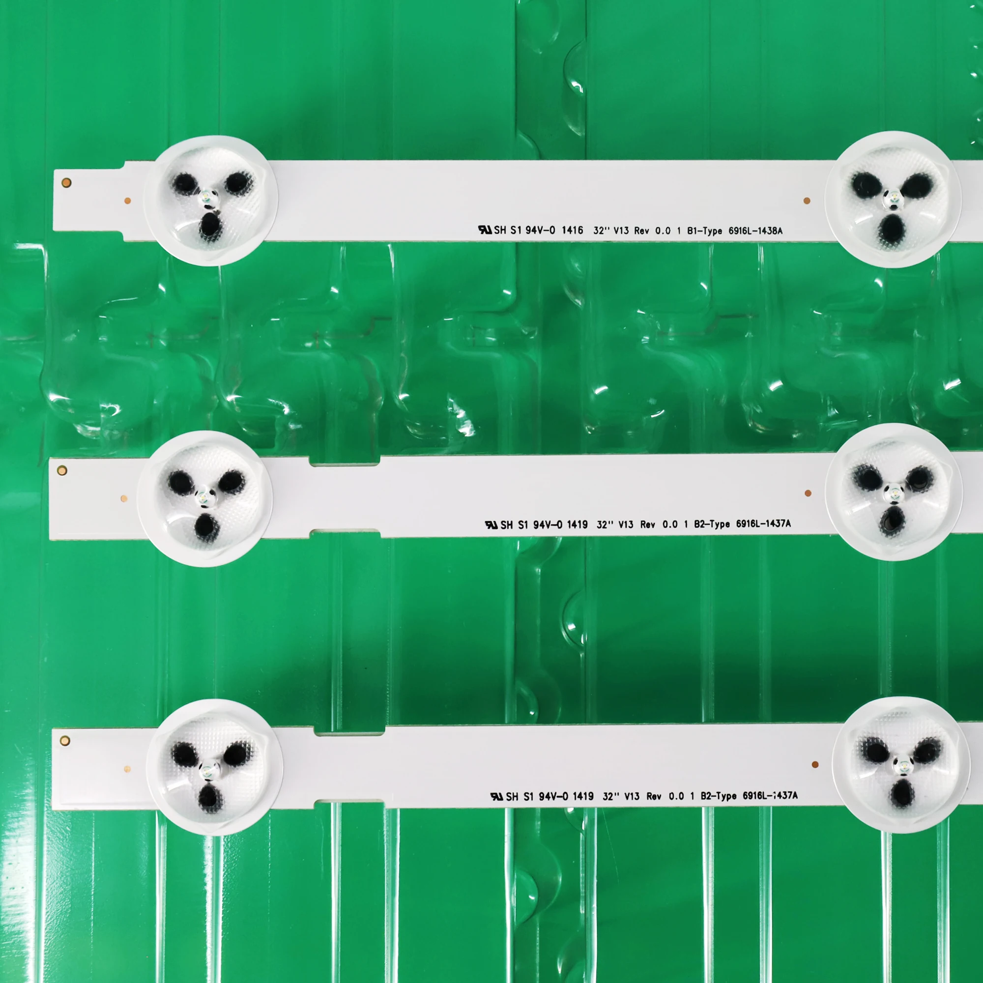 Светодиодный Подсветка полосы для LG 32 ''ROW2.1 Rev ТВ 32ln541v 32LN540V 32ln541u 6916L-1437A 6916L-1438A