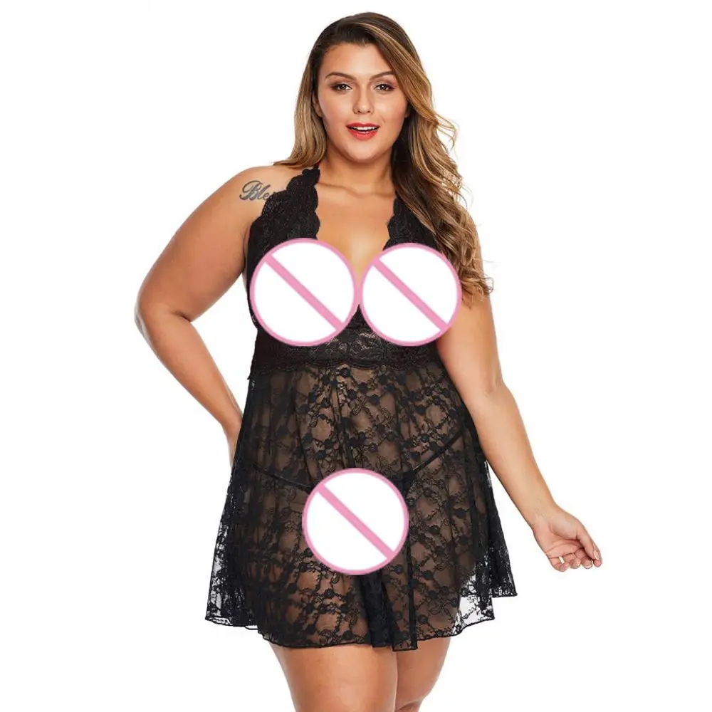 Женское кружевное сексуальное нижнее белье газовое цельное #4S25 | Тематическая