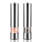 Мельница электрическая из нержавеющей стали для соли и перца