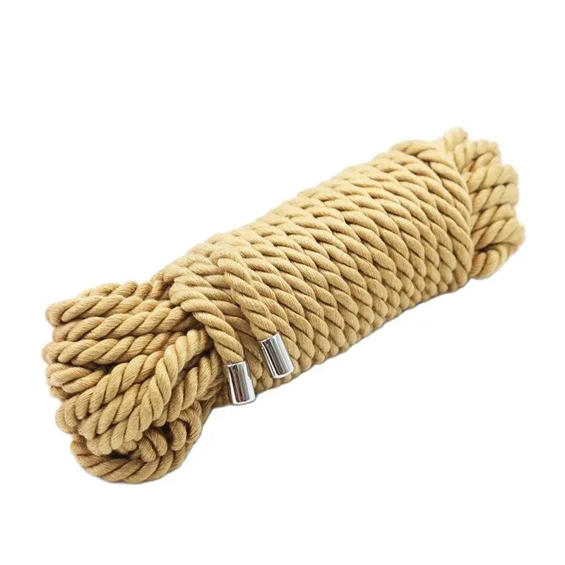 

5/10/20M Cotton Shibari Rope Adult SM Restraint Games BDSM Bondage Rope Body to Tied Binding Binder Erotic Sex Toys for Couples