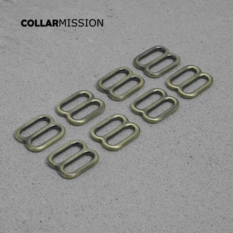 

20pcs/lot adjuster buckle environmental slider for 15mm sewing belt bags accessory high quality plated metal buckle BZK15QT
