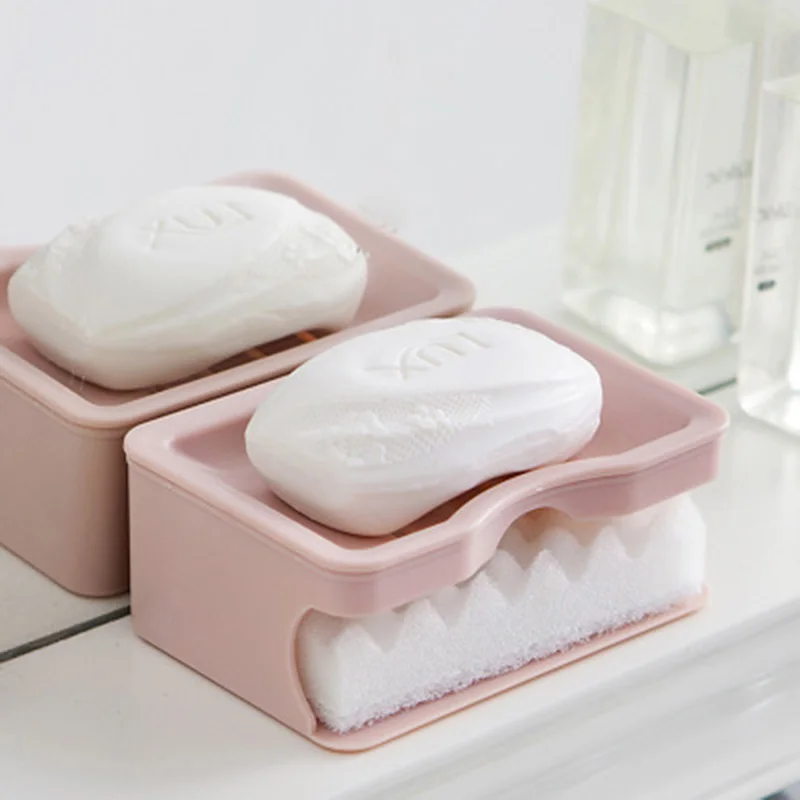 Диспенсер для мыла и губки LEDFRE держатель в ванной комнате губка мытья кухни