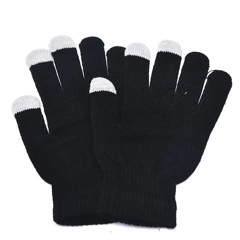 

1 Pair Touch Screen Gloves Non-slip Women Cotton Mitten Men Cycling Gloves
