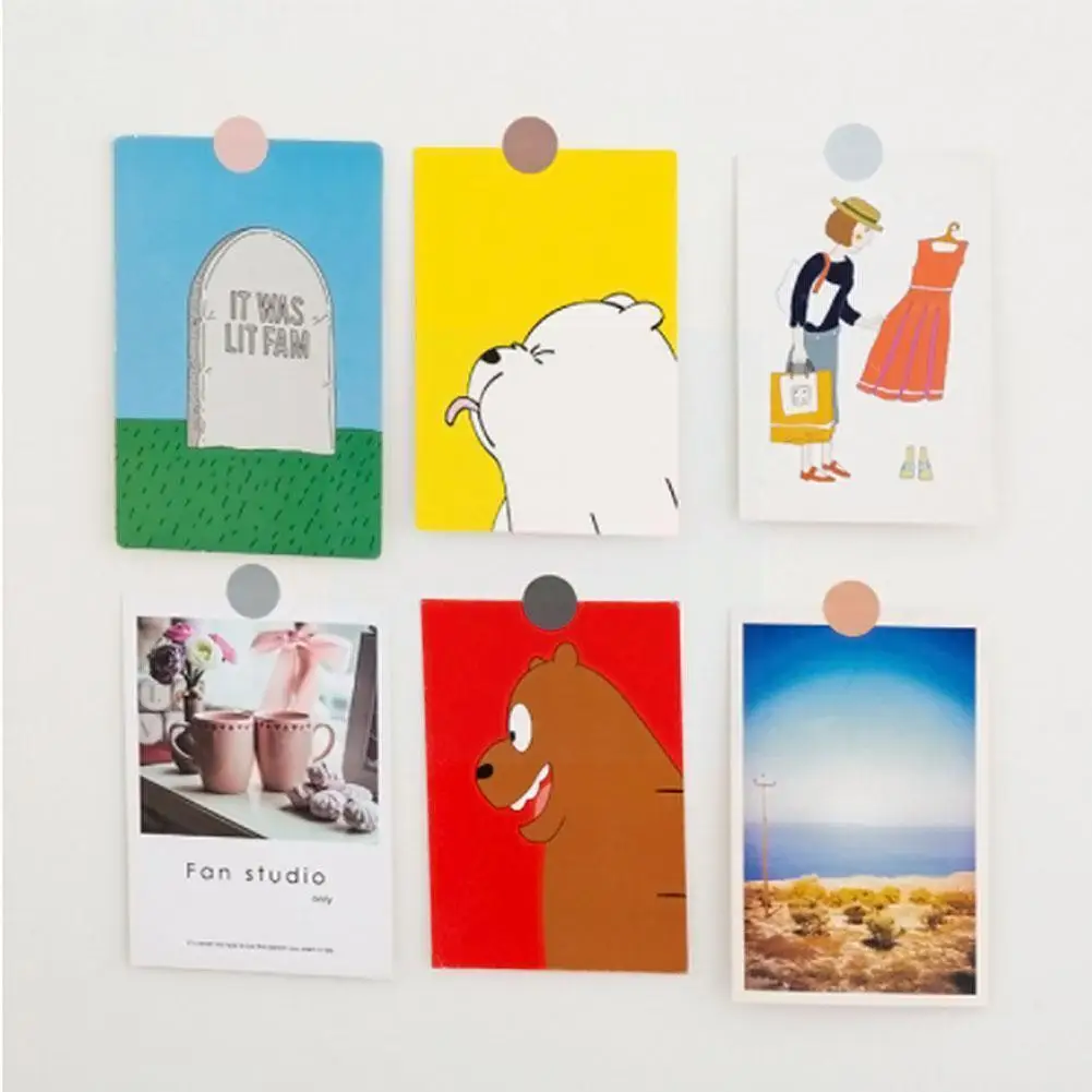 

1PC Colorful Round Sticker Self-adhesive Label Paper Number Sticker Decoration Label Drop Stickers Labels Digital Shipping W3Y4