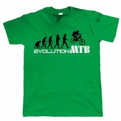 

Evolution of Mountain Biker T-Shirt - Mountain Bike Gift for Dad Him