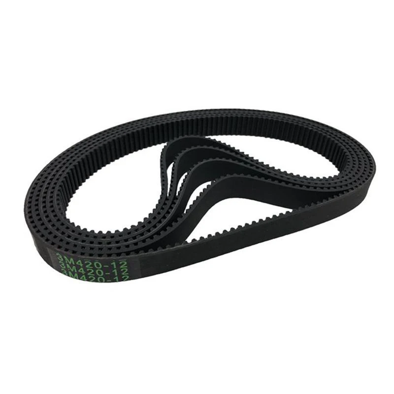 

Electric Scooter Drive Belt 390-3-M-12 Timing Belts Thickened Rubber Strap Moped Connecting Belt Replacement Parts Accessories