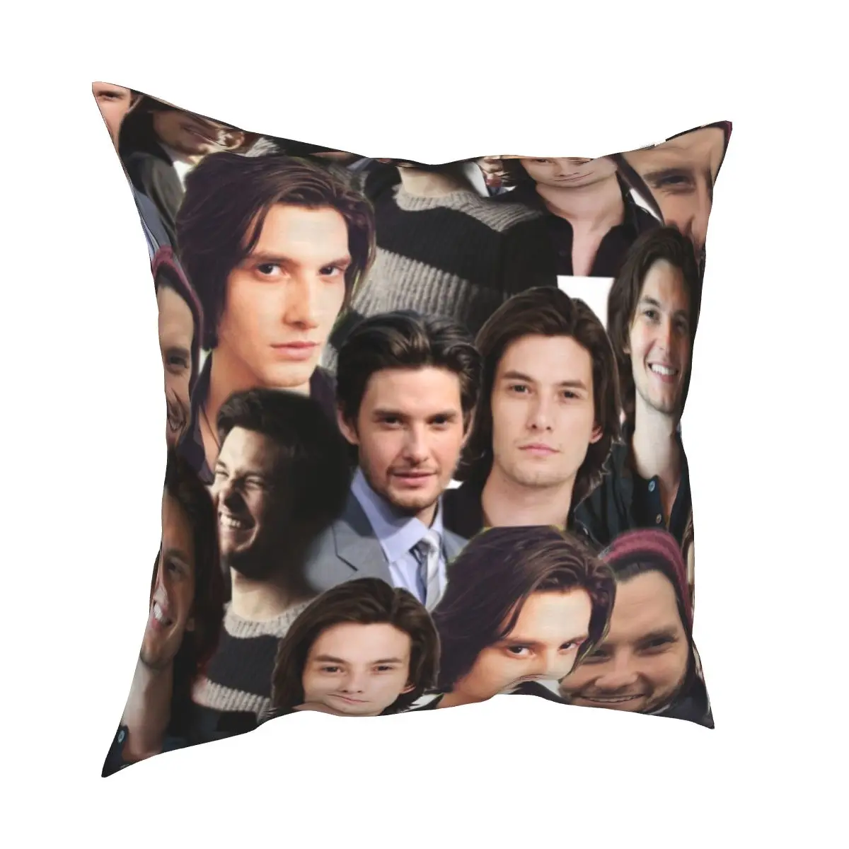 Ben Barnes коллаж Лев Знаки зодиака Подушка Чехол с рисунком Женская Подарочная