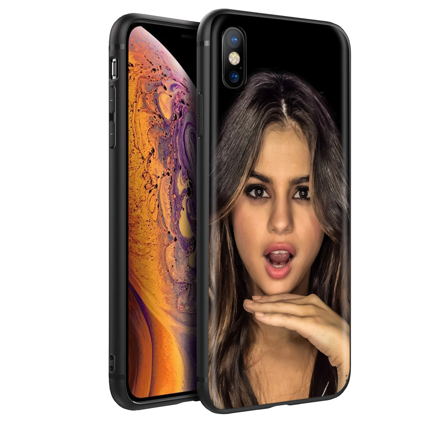 Силиконовый мягкий чехол YIMAOC Селена Гомез для iPhone 12 Mini 11 Pro XS Max XR X 8 7 6 6S Plus 5 |