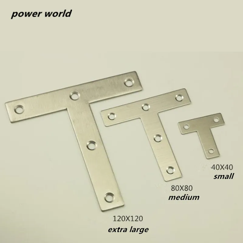 Угловые скобы из нержавеющей стали T L дверной соединитель дерева и окон