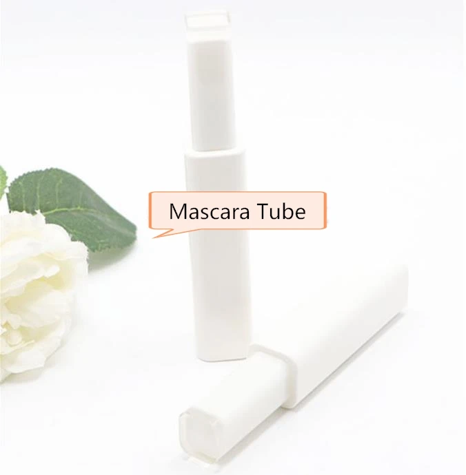 

Empty 35g White Eyelash Tube Mascara Cream Vial/Container Fashionable Refillable Bottles Makeup Tool Accessories SN2986