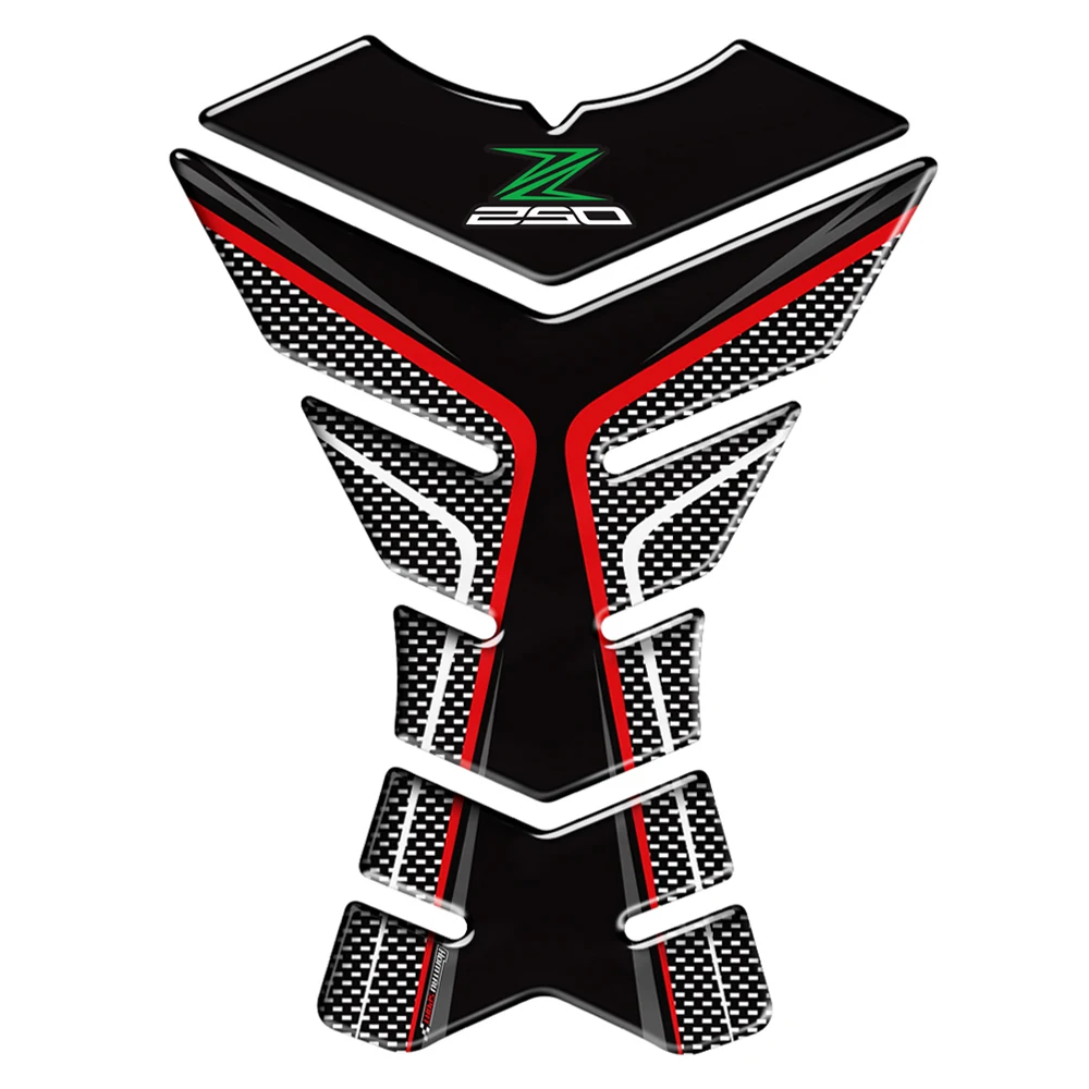 Для Kawasaki Z250 Z 250 SL ABS Tankpad 3D Защитная Наклейка на бак мотоцикла наклейки | Автомобили