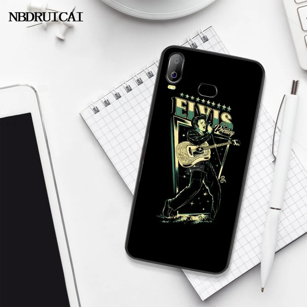 NBDRUICAI Elvis presley Singer черный ТПУ мягкий чехол для телефона Samsung A10 A20 A30 A40 A50 A70 A71 A51 A6 A8