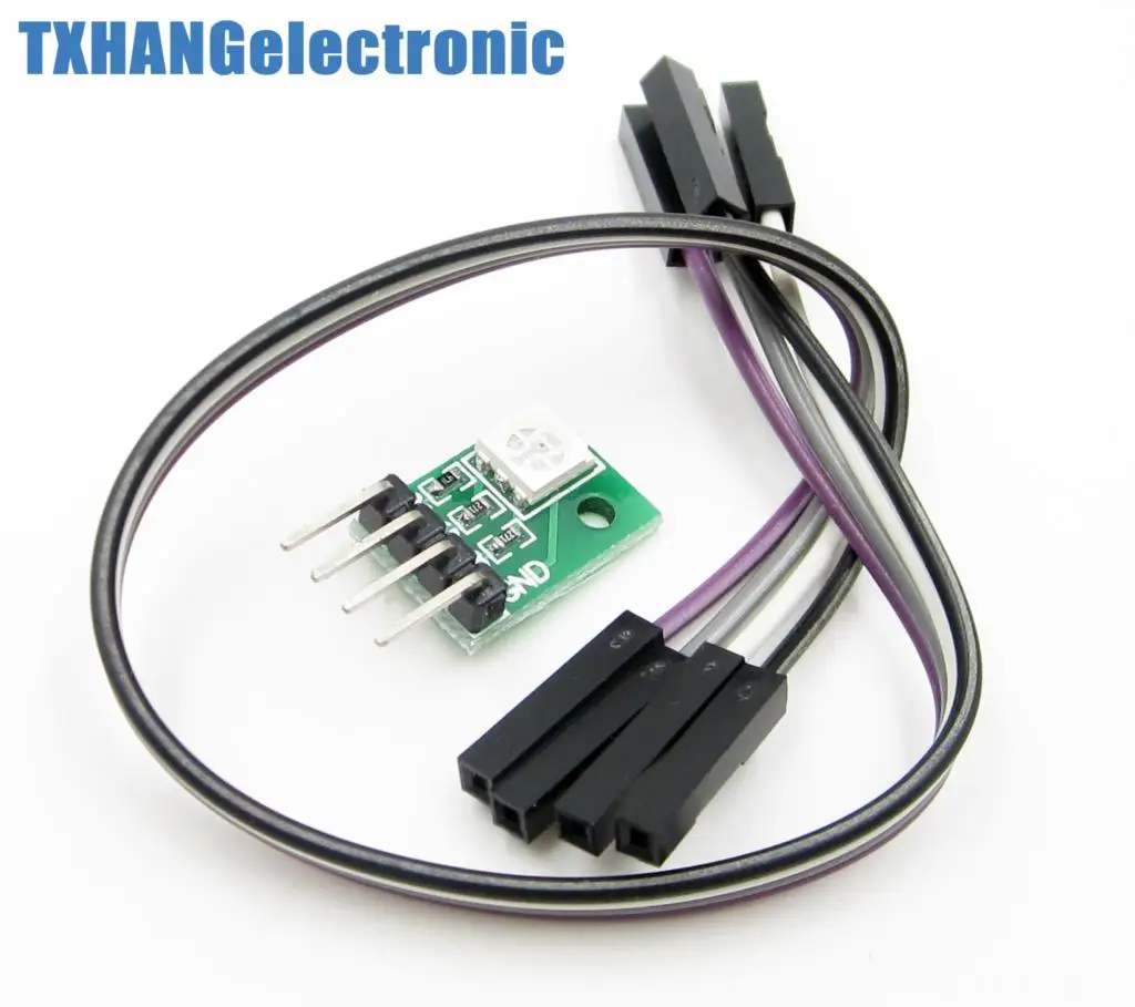 3 цвета RGB светодиодный модуль 5050 полноцветный ШИМ трехцветный LED для Arduino