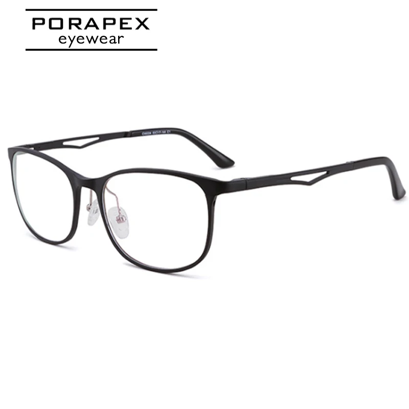 Круглая оправа для очков PORAPEX унисекс синий светильник алюминиевая квадратная по