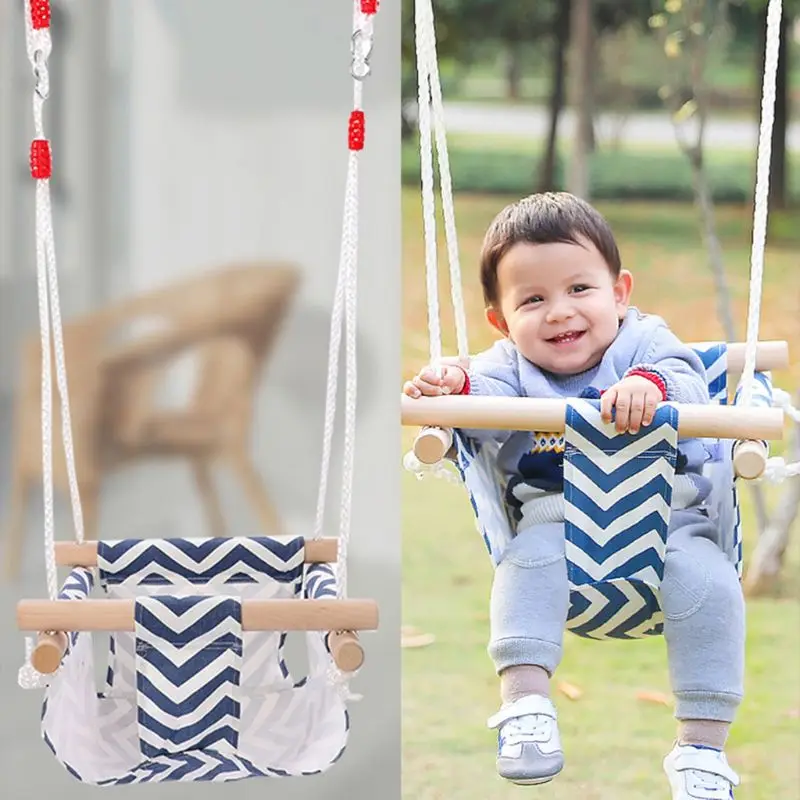 

Baby Swing Hammock Seat Safety Hanging Chair Swinging Basket Kindergarten Child Toy