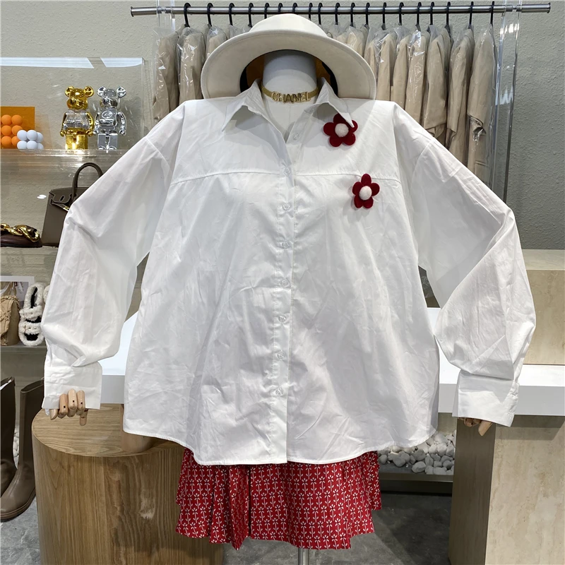 

2021 New Spring Slim Suit Casual Ol Temperament Turn Down Collar Long Sleeve Shirt + High Waist Hip Plaid Skirt Two piece sets