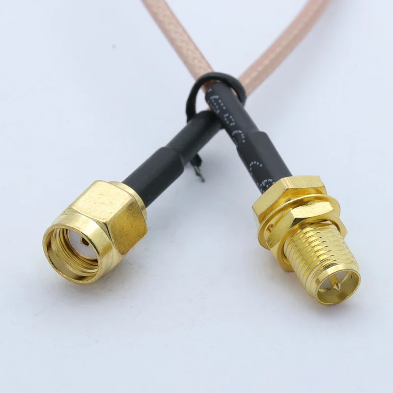 Коаксиальный кабель RP SMA мама папа RG316 RF 2 шт./лот удлинитель коаксиального типа