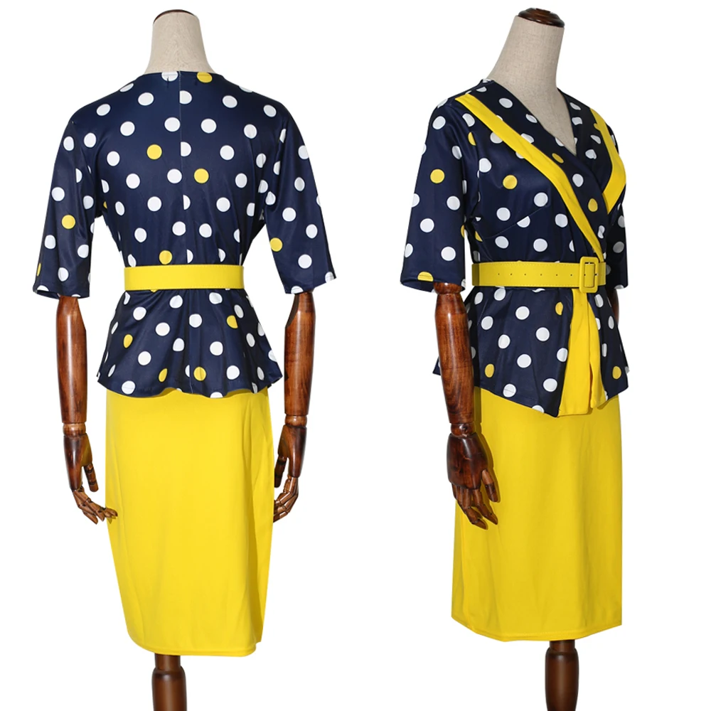 Женское платье с принтом Дашики в африканском стиле одежда для