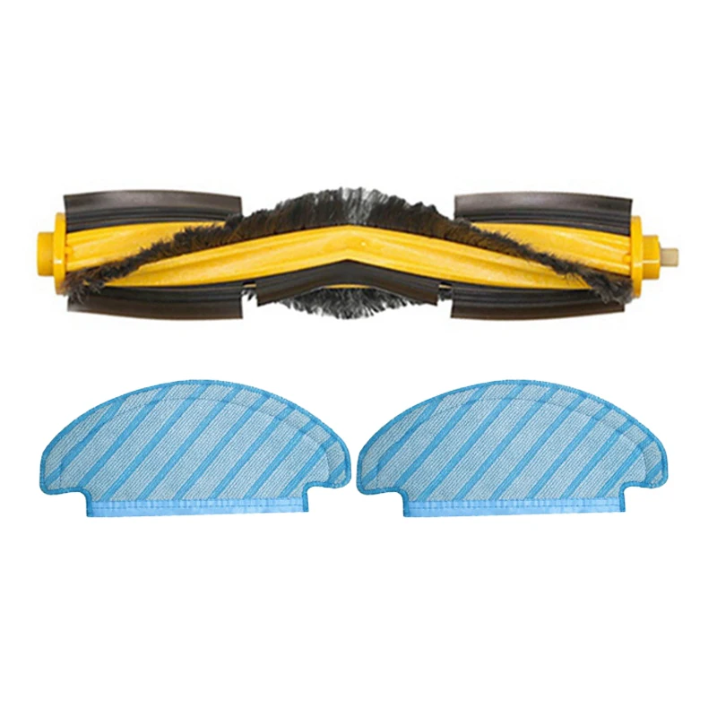 

Роликовая щетка и 2 шт Чистящая Швабра Для Ecovacs Deebot T8 робот-пылесос бытовой электроприбор