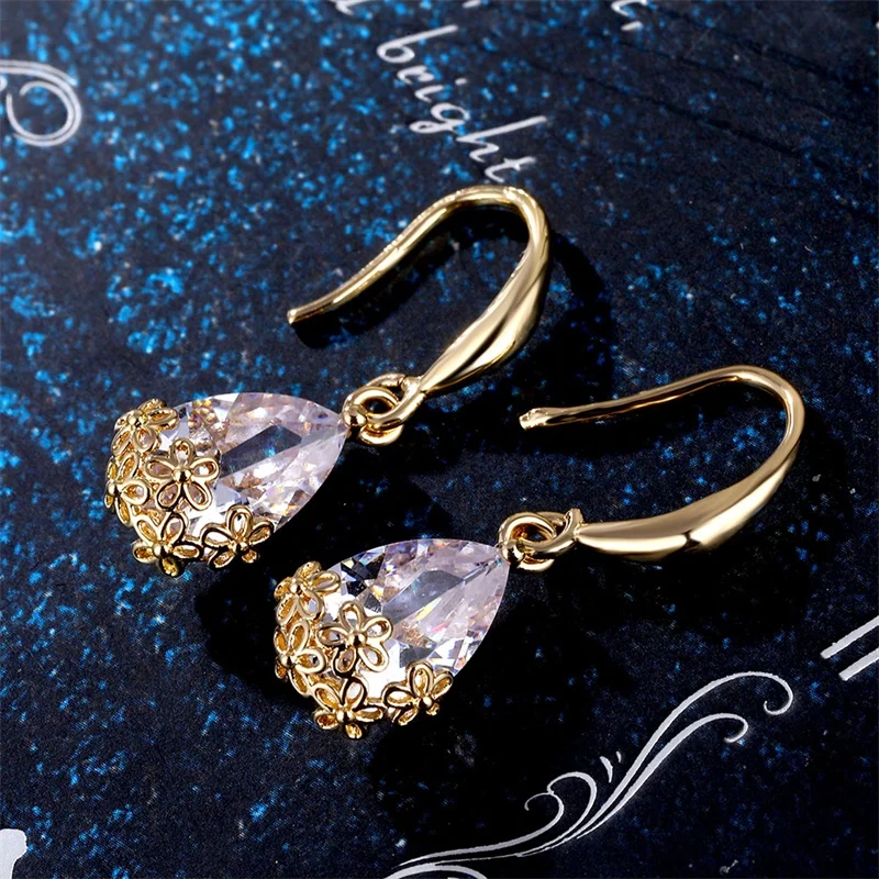 Новые длинные серьги IFMIA в виде белых капель воды милые висячие цветка цвета